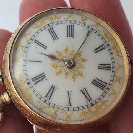 14ct Swiss Gold Watch