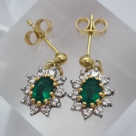 Emerald Diamond Drops