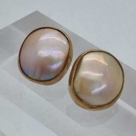 Pearl Blister Earrings 