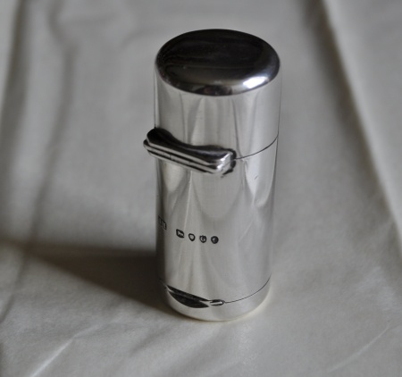 Silver Vinaigrette / Perfume Bottle