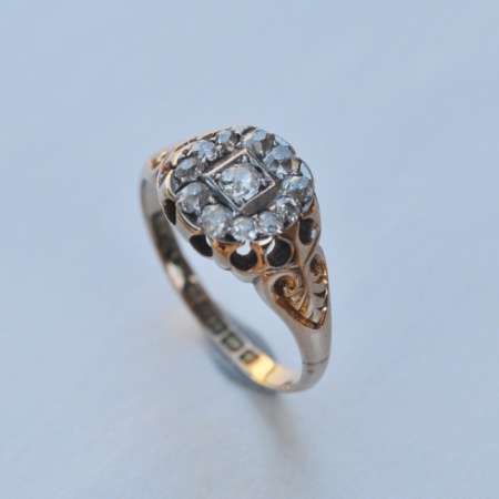 Diamond Rose Gold Ring