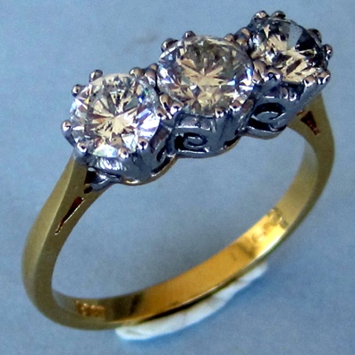Trilogy Diamond Ring