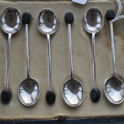 6 Coffee Bean Spoons